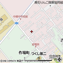 青森県黒石市末広145-5周辺の地図