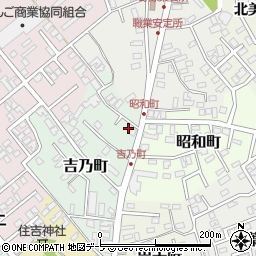 青森県黒石市吉乃町106周辺の地図