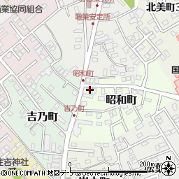 青森県黒石市昭和町26周辺の地図