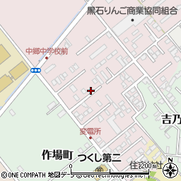 青森県黒石市末広145周辺の地図