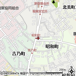 青森県黒石市昭和町86周辺の地図