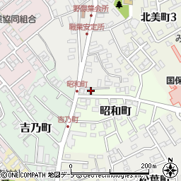 青森県黒石市昭和町84周辺の地図