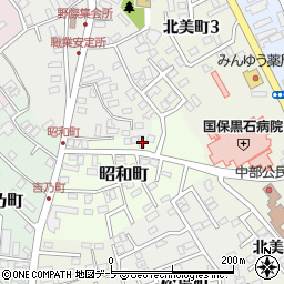 青森県黒石市昭和町78周辺の地図
