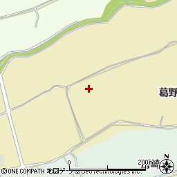 青森県弘前市中別所葛野周辺の地図