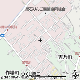 青森県黒石市末広101周辺の地図