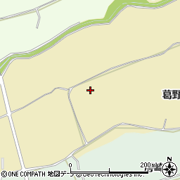 青森県弘前市中別所（葛野）周辺の地図