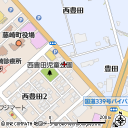 焼肉五苑 青森藤崎周辺の地図