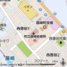 藤崎町社協ケアプランセンター周辺の地図