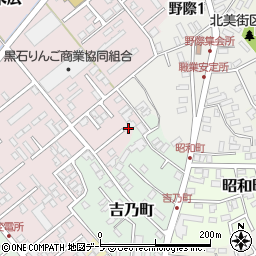 青森県黒石市末広75-8周辺の地図