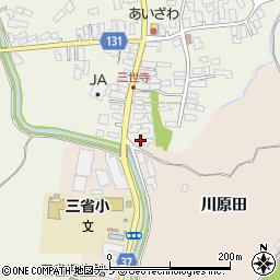 青森県弘前市三世寺鳴瀬126周辺の地図