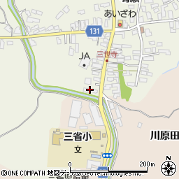 青森県弘前市三世寺鳴瀬125周辺の地図