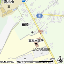 青森県弘前市前坂箱崎1周辺の地図
