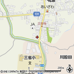 青森県弘前市三世寺鳴瀬124周辺の地図