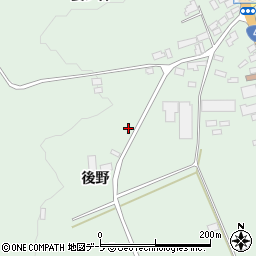 青森県十和田市洞内周辺の地図