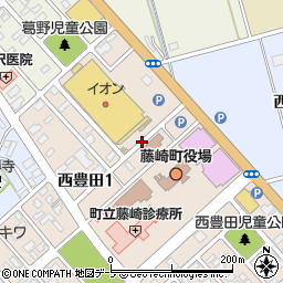 イオン藤崎店周辺の地図
