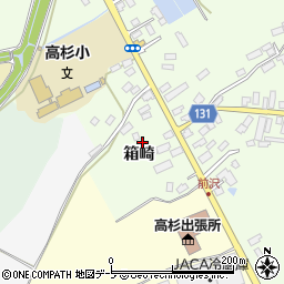 青森県弘前市前坂箱崎11周辺の地図