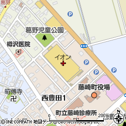 イオン藤崎店立体駐車場（３階）周辺の地図