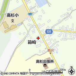 青森県弘前市前坂箱崎12周辺の地図