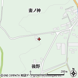 青森県十和田市洞内後野9周辺の地図