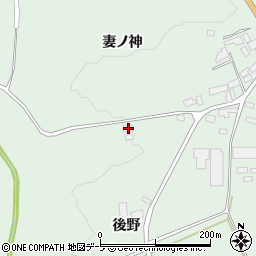 青森県十和田市洞内後野9-3周辺の地図