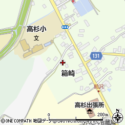 青森県弘前市前坂箱崎14周辺の地図