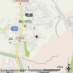 青森県弘前市三世寺鳴瀬193-2周辺の地図