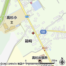 青森県弘前市前坂箱崎13周辺の地図