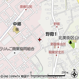 青森県黒石市末広23周辺の地図