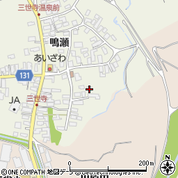 青森県弘前市三世寺鳴瀬194-1周辺の地図