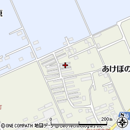 青森県黒石市あけぼの町90周辺の地図