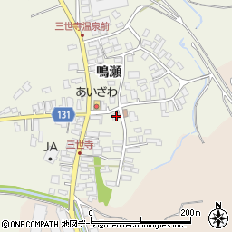 青森県弘前市三世寺鳴瀬190周辺の地図