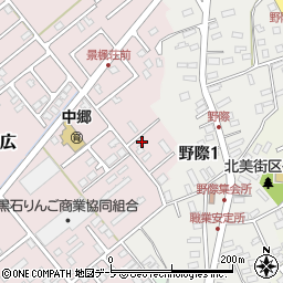 青森県黒石市末広36-3周辺の地図