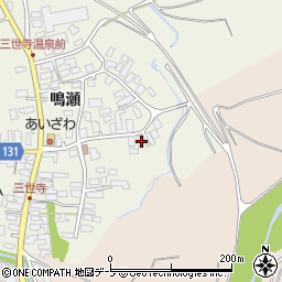 青森県弘前市三世寺鳴瀬172周辺の地図