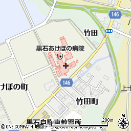 青森県黒石市あけぼの町52周辺の地図