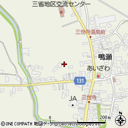 青森県弘前市三世寺鳴瀬13周辺の地図