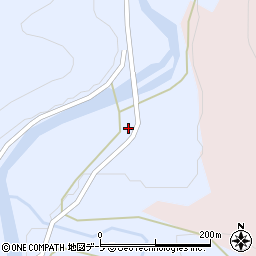 青森県鰺ヶ沢町（西津軽郡）一ツ森町（赤サマ）周辺の地図
