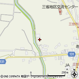 青森県弘前市三世寺鳴瀬64周辺の地図