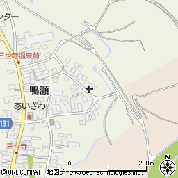 青森県弘前市三世寺鳴瀬168周辺の地図