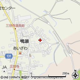 青森県弘前市三世寺鳴瀬167-1周辺の地図