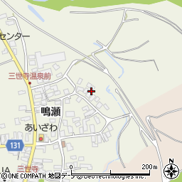 青森県弘前市三世寺鳴瀬164周辺の地図