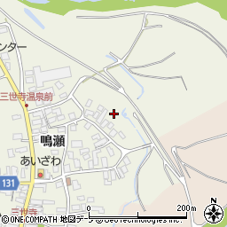 青森県弘前市三世寺鳴瀬165周辺の地図