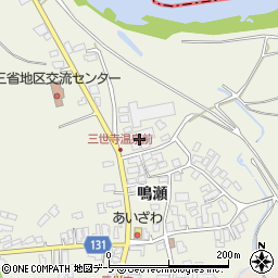 青森県弘前市三世寺鳴瀬101周辺の地図