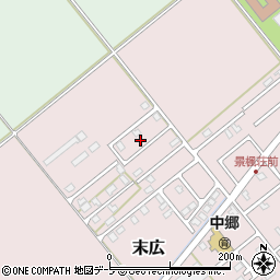 青森県黒石市末広70-2周辺の地図