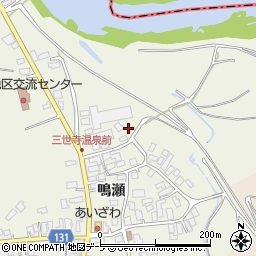 青森県弘前市三世寺鳴瀬155周辺の地図