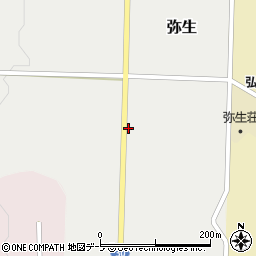 青森県弘前市弥生弥生平106周辺の地図