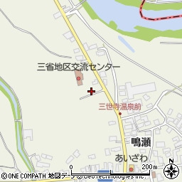 青森県弘前市三世寺鳴瀬47周辺の地図
