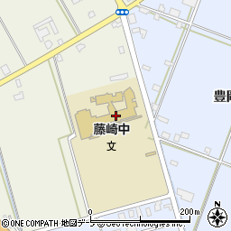 藤崎町立藤崎中学校周辺の地図