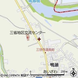 青森県弘前市三世寺鳴瀬36周辺の地図
