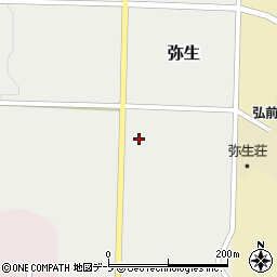 青森県弘前市弥生弥生平103周辺の地図