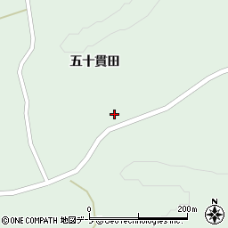 青森県十和田市洞内五十貫田47周辺の地図